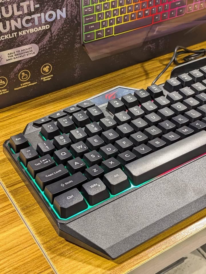 Clavier Mécanique RGB - Vue de dessus