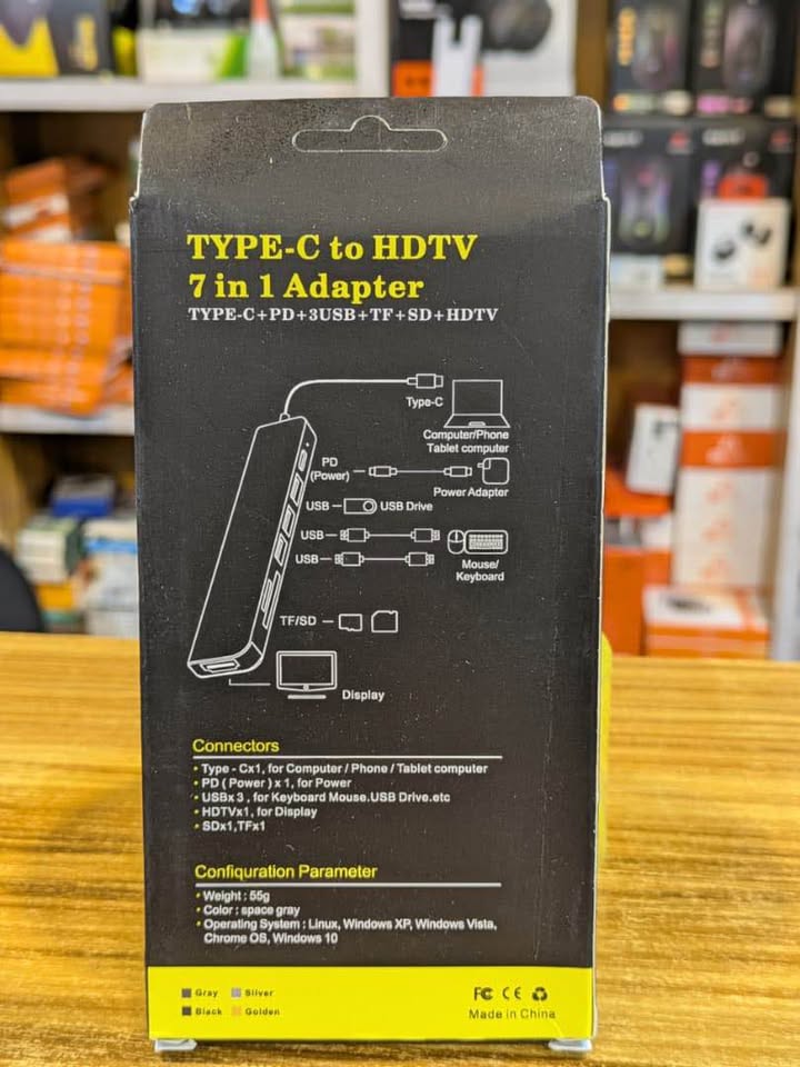 Hub USB-C Multiport 7-en-1 - Design