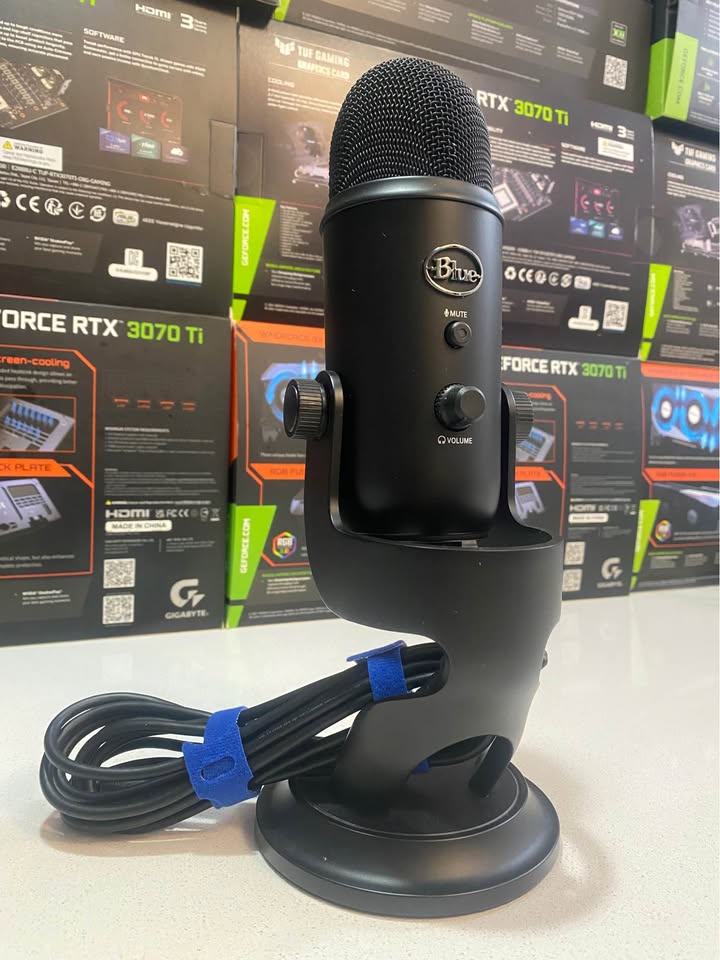 Microphone USB - Vue latérale