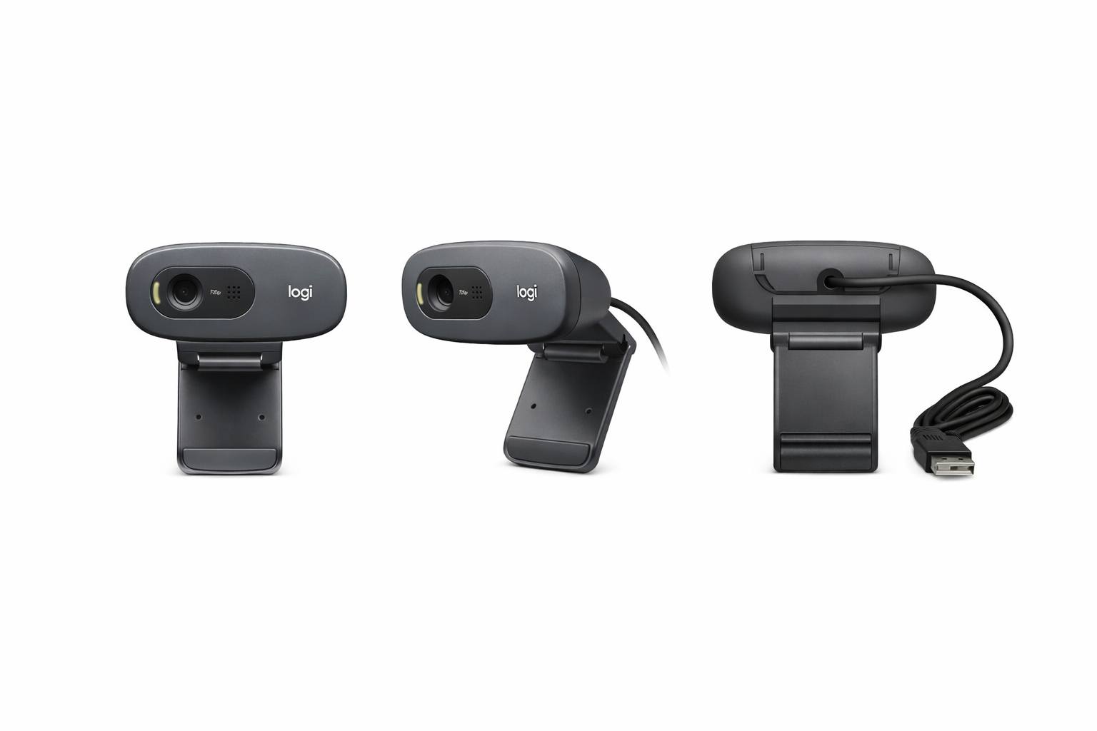 Webcam HD 1080p - Vue de côté